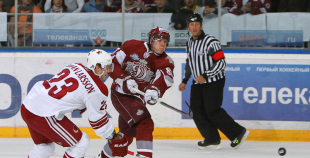 Foto Dinamo Rīga vs Phoenix Coyotes
