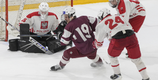 LAT U18 pārbaudes spēle, LAT U18 - POL U18, 3.04.2026.