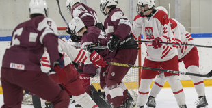 LAT U18 pārbaudes spēle, LAT U18 - POL U18, 3.04.2026.