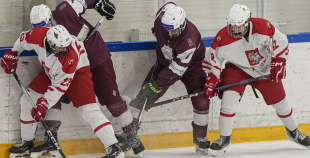 LAT U18 pārbaudes spēle, LAT U18 - POL U18, 3.04.2026.