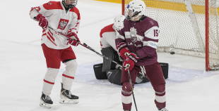 LAT U18 pārbaudes spēle, LAT U18 - POL U18, 3.04.2026.