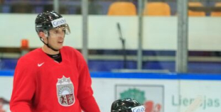 Latvijas valstsvienības pirmais treniņš Liepājā