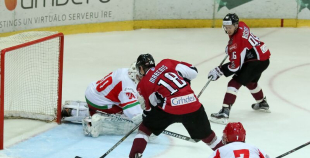 EIHC: Latvija - Baltkrievija 3:4