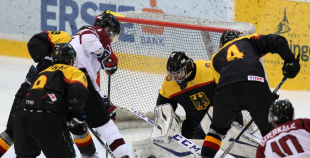 IIHF U20 PČ: Latvija - Vācija 4:1