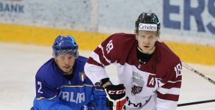 IIHF U20 PČ: Latvija - Itālija 3:0
