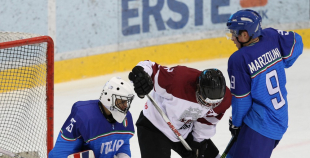 IIHF U20 PČ: Latvija - Itālija 3:0