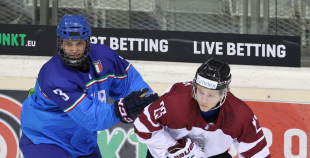 IIHF U20 PČ: Latvija - Itālija 3:0