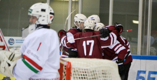 Minsk City Cup: Latvija U18 - Baltkrievija U18 3:2