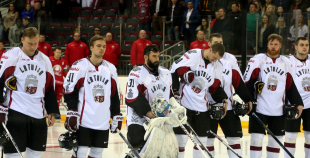 EHC: Latvija - Baltkrievija 1:3