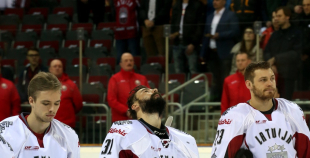 EHC: Latvija - Baltkrievija 1:3