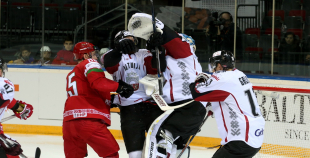 EHC: Latvija - Baltkrievija 1:3