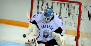 EHC: Latvija - Baltkrievija 1:3