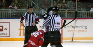 EHC: Latvija - Baltkrievija 1:3