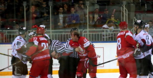 EHC: Latvija - Baltkrievija 1:3