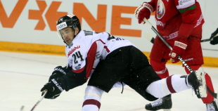 EHC: Latvija - Baltkrievija 1:3