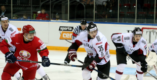 EHC: Latvija - Baltkrievija 1:3