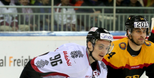 EHC: Latvija - Vācija 3:4
