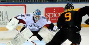 EHC: Latvija - Vācija 3:4