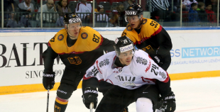 EHC: Latvija - Vācija 3:4