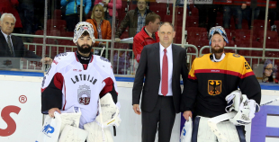 EHC: Latvija - Vācija 3:4