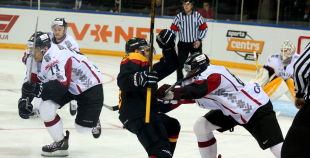 EHC: Latvija - Vācija 4:1