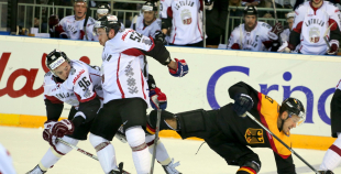 EHC: Latvija - Vācija 4:1