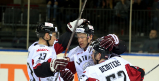 EHC: Latvija - Vācija 4:1