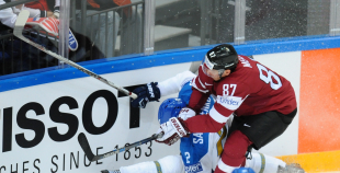PČ: Latvija - Kazahstāna 2:1