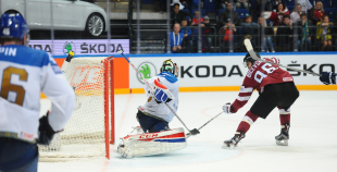 PČ: Latvija - Kazahstāna 2:1