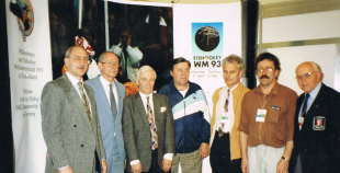 Foto IIHF kongress Latvijas delegācija