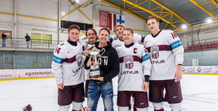 U-20 "baltā" izlase triumfē Prezidenta kausa izcīņā