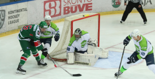 Virslīga: HK Liepāja - HK Mogo 4:5 