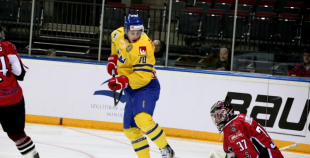 EHC: Latvija - Zviedrija 0:6