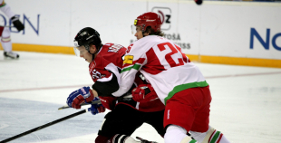 EHC: Latvija - Baltkrievija 0:3