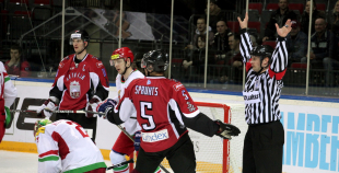 EHC: Latvija - Baltkrievija 4:1