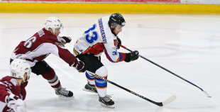 Foto: "Dinamo Juniors" piekāpjas Jelgavas HK "Zemgale/LLU"