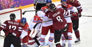 Foto 2014 OS Latvijas valstsvienība