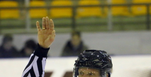 1. finālspēle: HK Kurbads - HS Rīga/Prizma 10:2