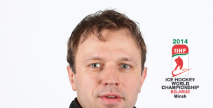 Latvijas hokeja valstsvienība "Minska2014"