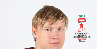 Latvijas hokeja valstsvienība "Minska2014"