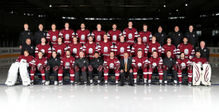 Latvijas hokeja valstsvienība "Minska2014"
