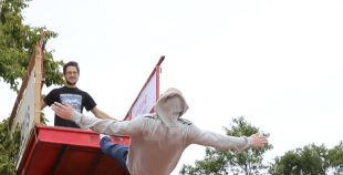 Liepājas hokejisti "Rally Kurzeme" laikā