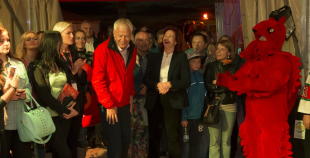 Liepājas hokejisti "Rally Kurzeme" laikā