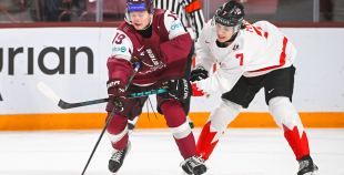 Latvija U20 - Kanāda U20 1:2 OT