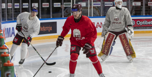 LAT hokeja izlases treniņš, Xiaomi arēnā, 8.04.2026.