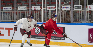 LAT hokeja izlases treniņš, Xiaomi arēnā, 8.04.2026.