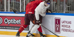 LAT hokeja izlases treniņš, Xiaomi arēnā, 8.04.2026.