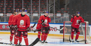 LAT hokeja izlases treniņš, Xiaomi arēnā, 8.04.2026.