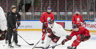 LAT hokeja izlases treniņš, Xiaomi arēnā, 8.04.2026.