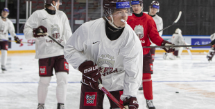 LAT hokeja izlases treniņš, Xiaomi arēnā, 8.04.2026.